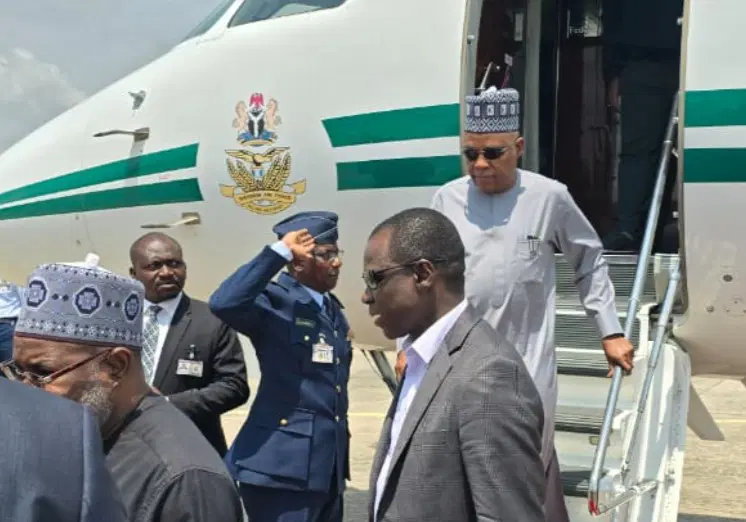 Shettima returns to Nigeria from UNGA 79