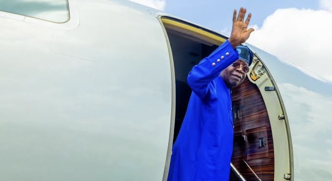 Tinubu leaves for Saudi Arabia Sunday