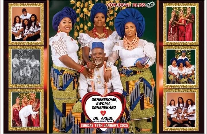 Popular musician set to marry three wives same day in Delta